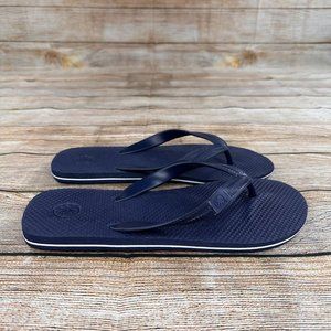 Express Flip Flops Men Size 11 Blue Open Toe Slip On Thong Sandals - NEW